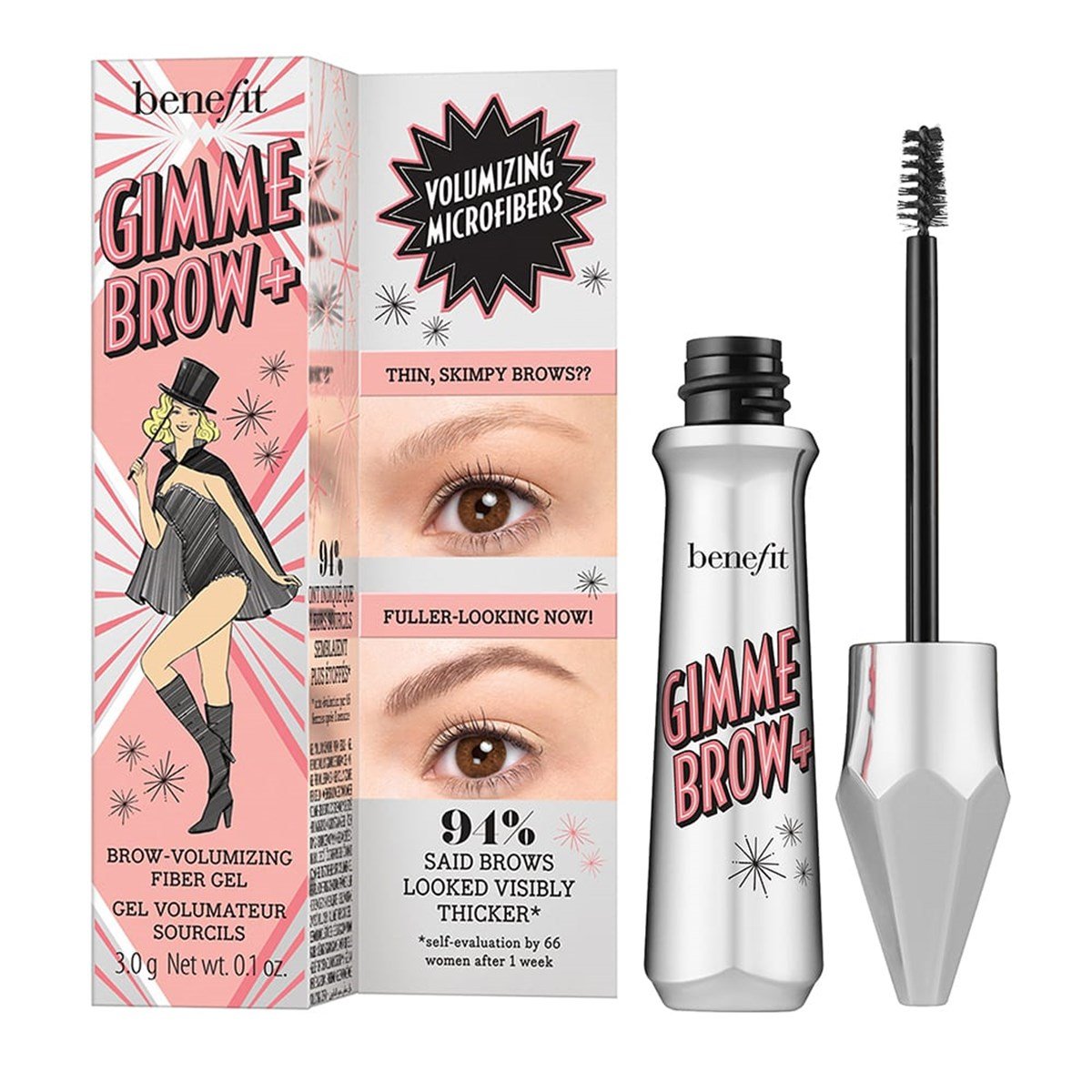 Benefit Gimme Brow Brow Volumizing Gel Full Size Shade 3.5