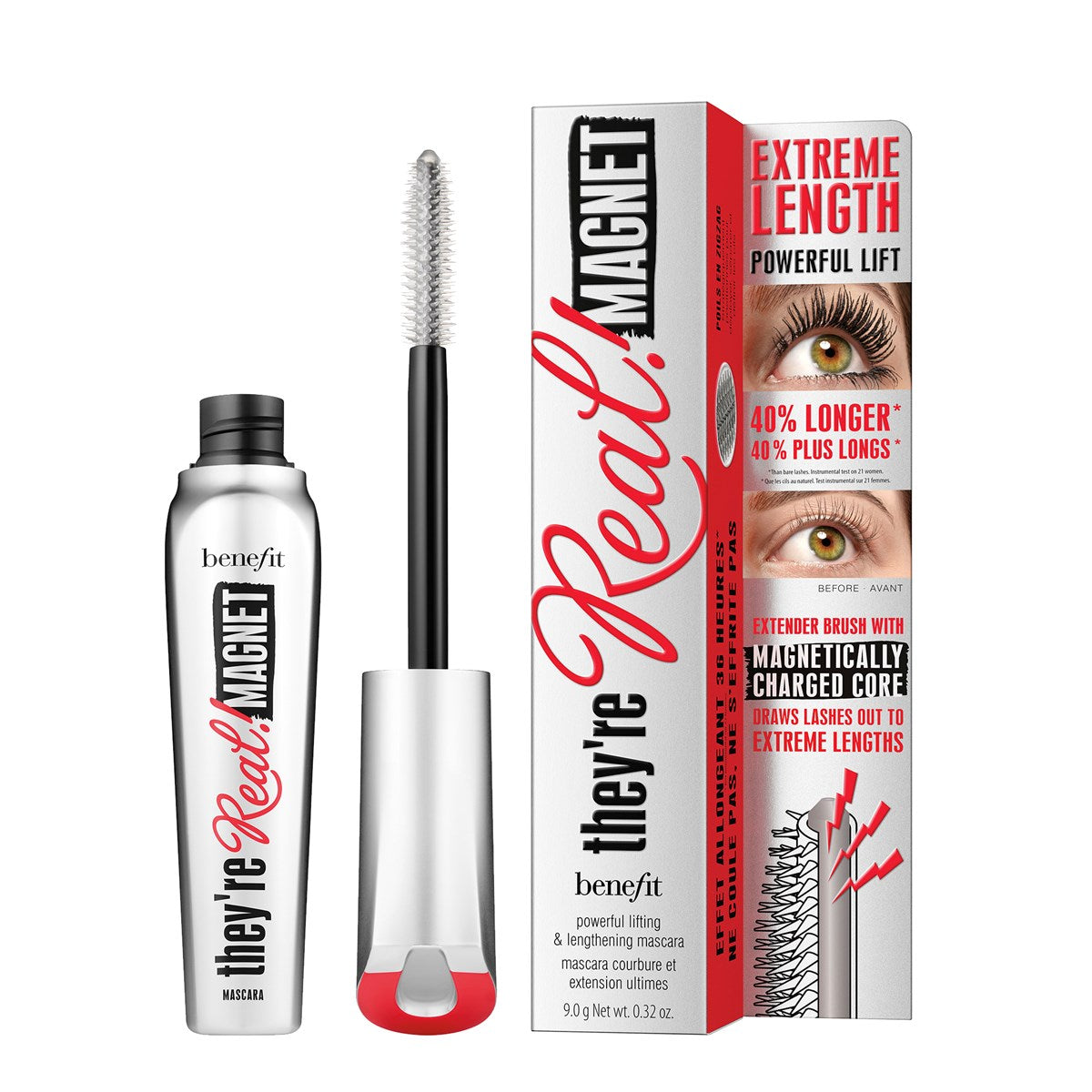 Benefit They're Real! Magnet Extreme Lengthening Mascara Black