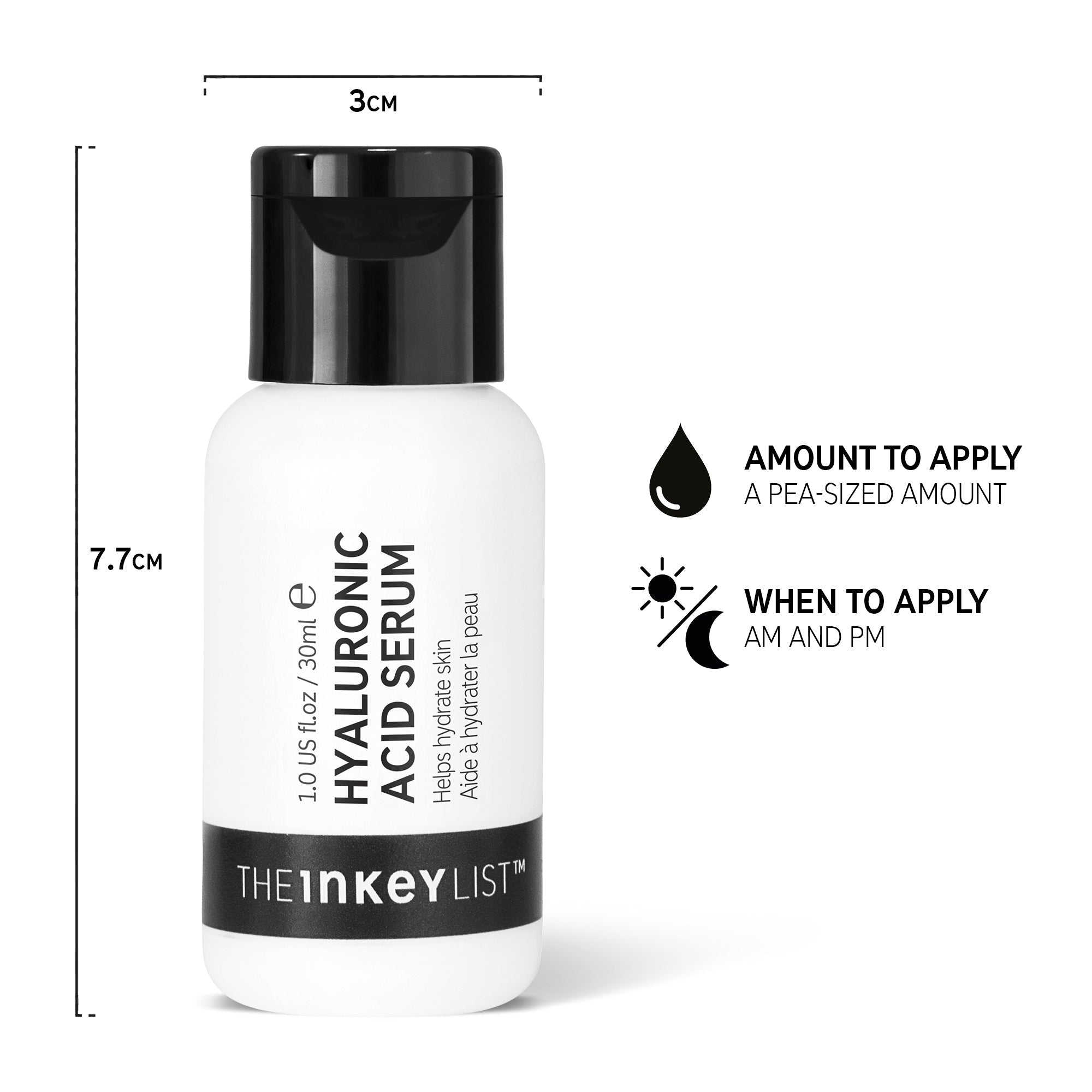 The Inkey List Hyaluronic Acid Hydrating Serum 30ml