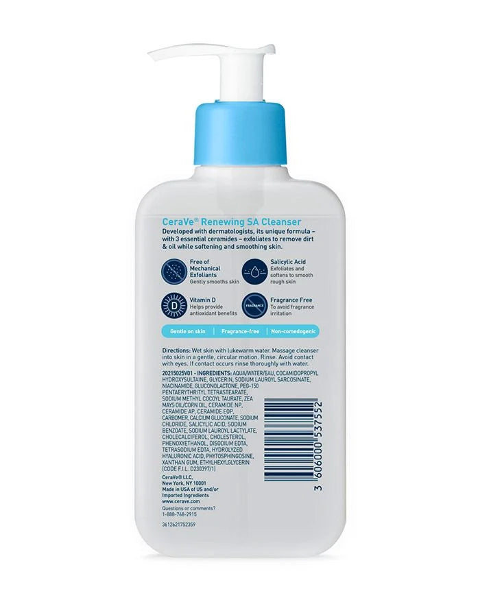 CeraVe Renewing SA Cleanser 8oz